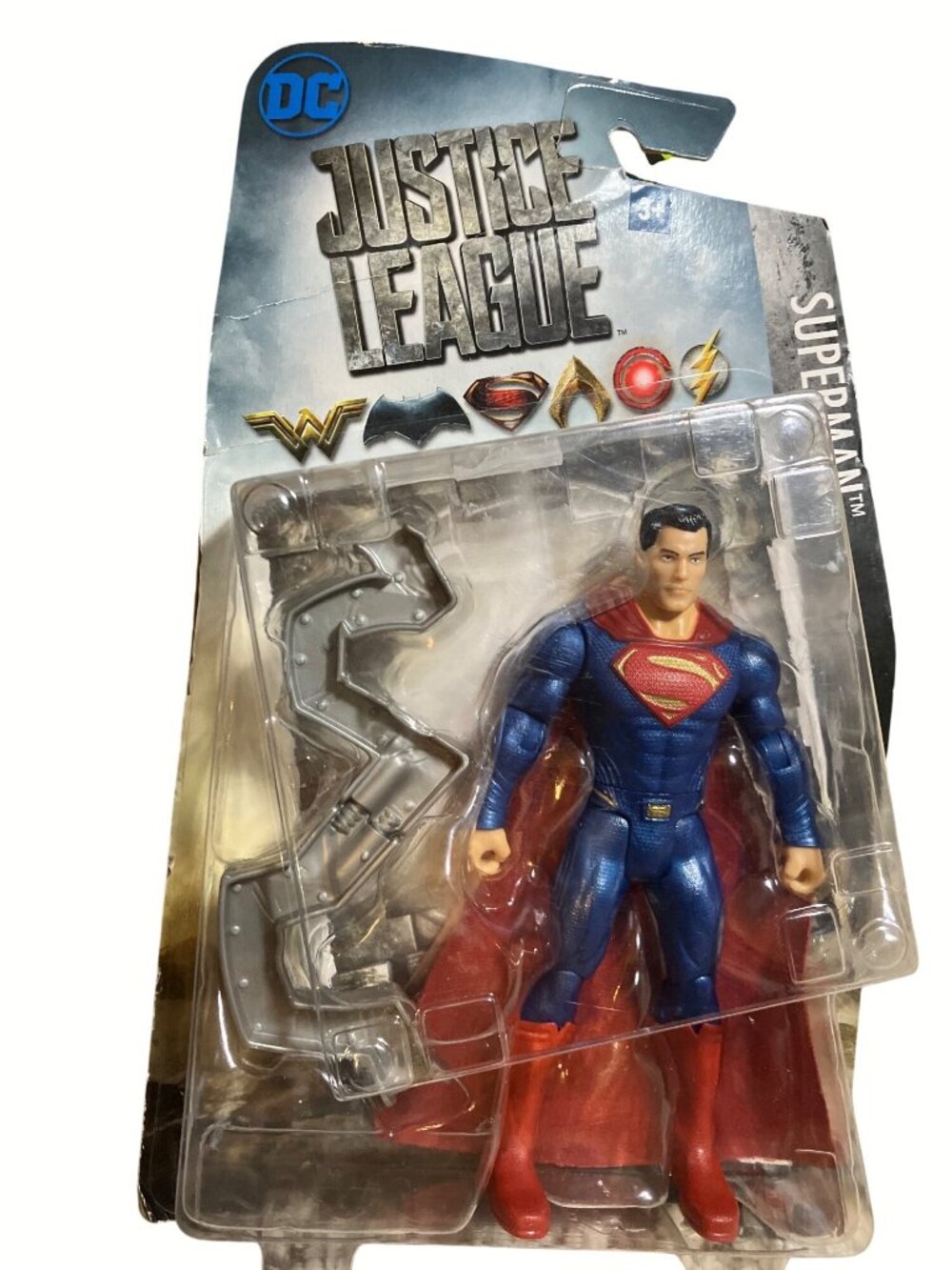 Justice League Superman Action Figure 6 Inch DC Comics Collectible Toy
